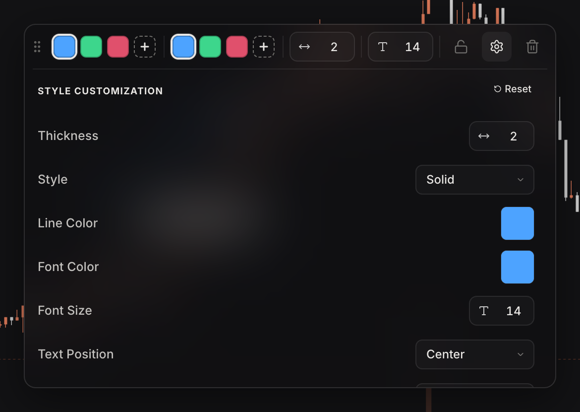 Per-tool settings